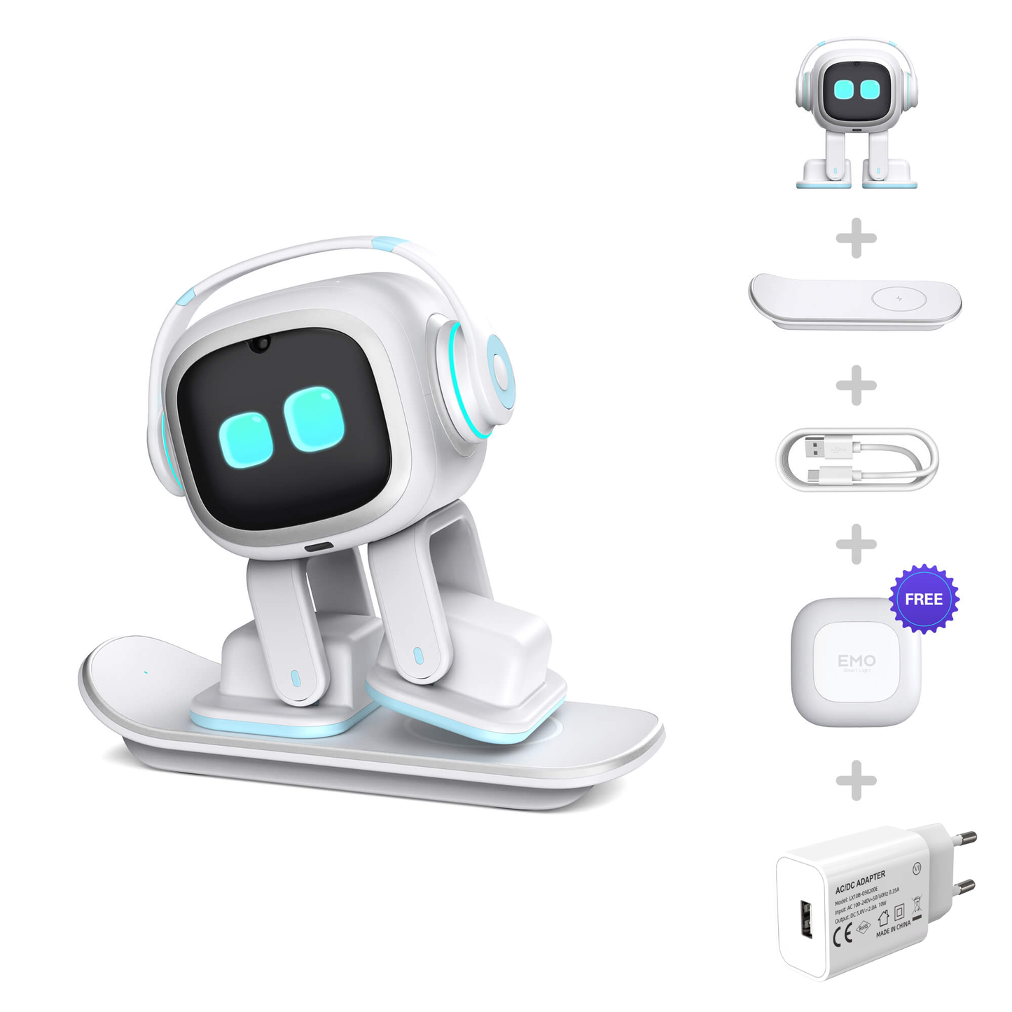 Robot EMO, animal de companie AI pentru birou, Living.AI