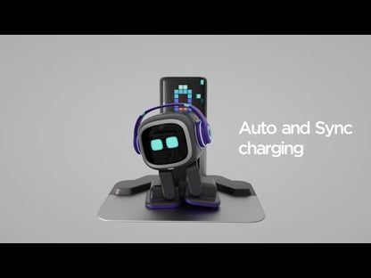 EMO Go Home Robot, animal de companie AI pentru desktop cu stație de încărcare, Living.AI